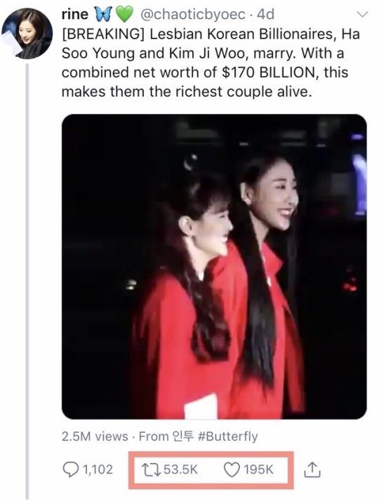 1. the first loona viral tweet - chuuves as lesbian korean billionaires
