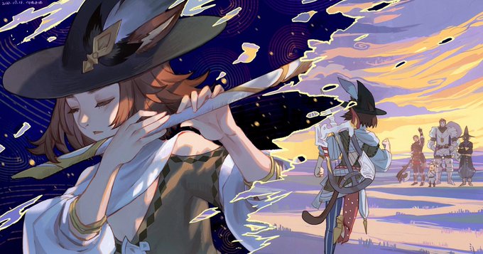 "你们守护世界,我来守护你们。"#ff14  #FFXIV 