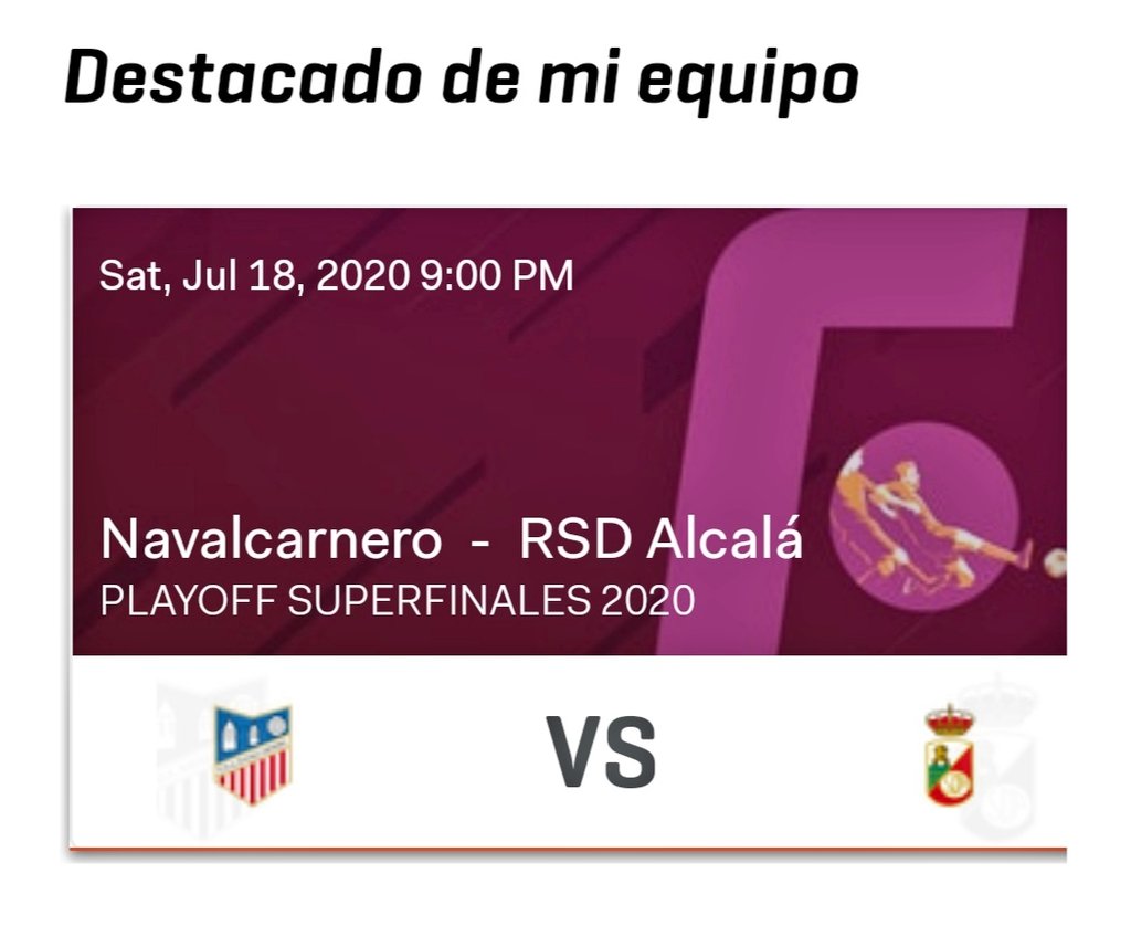 rsda_oficial's tweet photo. ▶️ No te pierdas por Internet el partido de semifinales del #Playoff de ascenso a 2ªB.
🔜 Tienes una cita en @footters. ¡Abónate para no perdértelo! 👉 https://t.co/t053wUzOJo.
💻 Este sábado a las 21:00 el #PlayOffRSDA 🇮🇩 te espera.
💪 #VamosAlcala
🔴⚪ #OrgulloRojillo https://t.co/7qi9XZPdWt