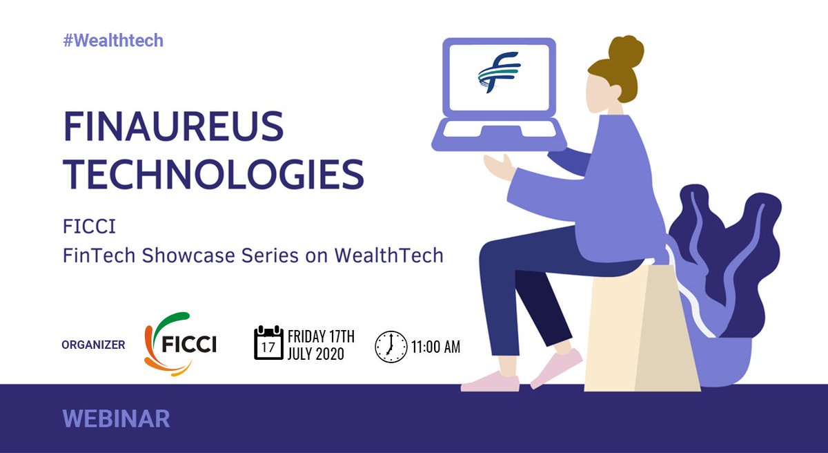 alphaniti_HQ's tweet photo. Join us for a #Fintech Showcase Series webinar organized by @ficci_india on #Wealthtech

Register now: https://t.co/cErIUCHRrv https://t.co/gtDXGAlx0T