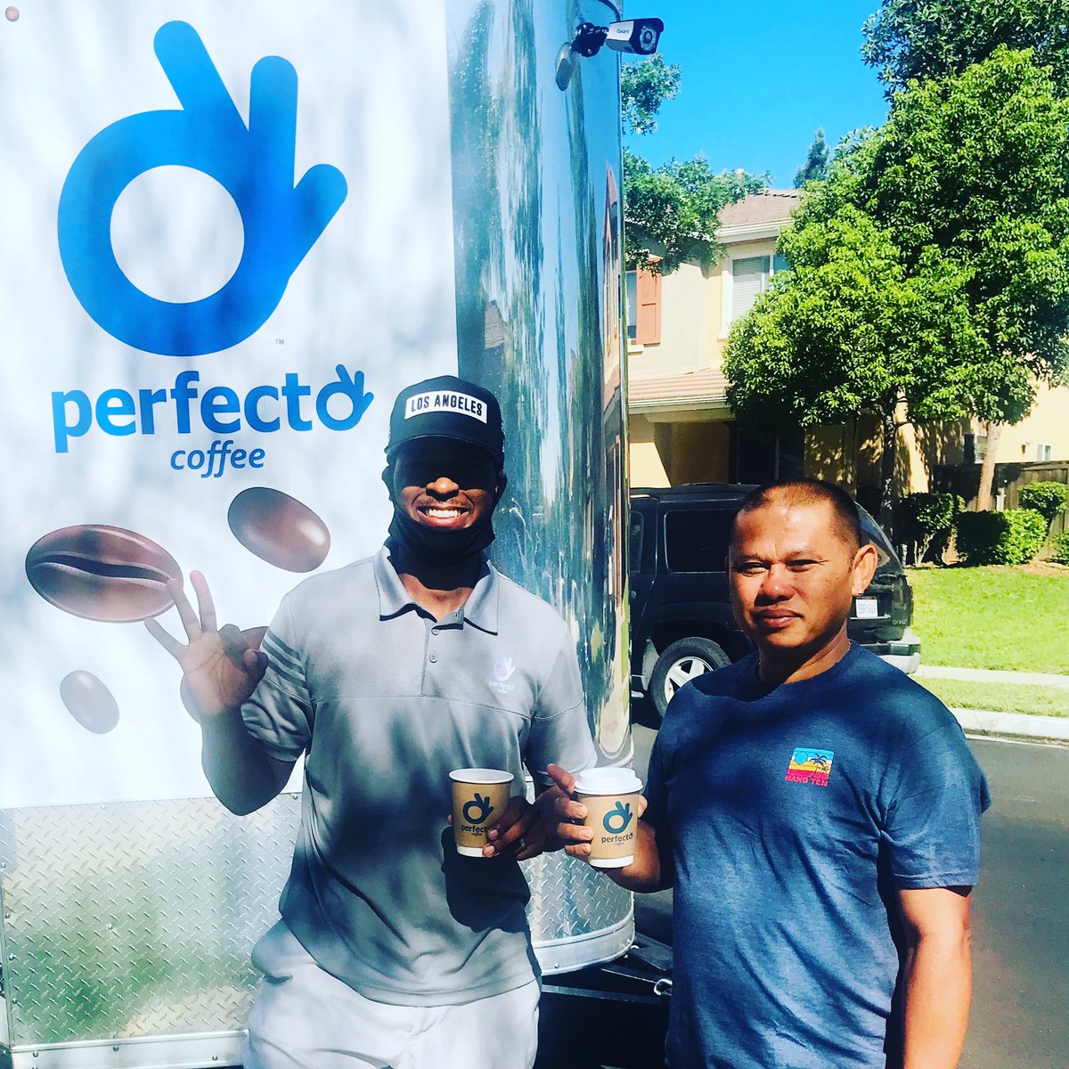Perfecto Coffee (@perfectocoffee2) on Twitter photo ๐๐พโ๏ธOne of our amazing neighbors stopped by to grab one of our โHefeโsโ (black coffee) for his wife before their long ride to San Diego. ๐๐ฝโ๏ธ
#perfectocoffee #perfectocoffeekiosk #perfecto #coffee #mobilecoffee #espresso #mocha #murrieta #socal #veteranowned #mapleton #blackowned ๐๐พโ๏ธOne of our amazing neighbors stopped by to grab one of our โHefeโsโ (black coffee) for his wife before their long ride to San Diego. ๐๐ฝโ๏ธ
#perfectocoffee #perfectocoffeekiosk #perfecto #coffee #mobilecoffee #espresso #mocha #murrieta #socal #veteranowned #mapleton #blackowned