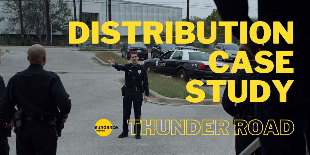 CPCLdn's tweet photo. Distribution Case Study: Thunder Road - by @sundanceorg. https://t.co/6c7M3reQGX 

We awarded @jimmycthatsme with a 35mm film print of THUNDER ROAD at the 25th SXSW film festival. 

#thunderroadfilm #supportindiefilm #filmmakers #filmcommunity #filmfestival #sxsw #sundanceorg https://t.co/c4eu8Yr6NN