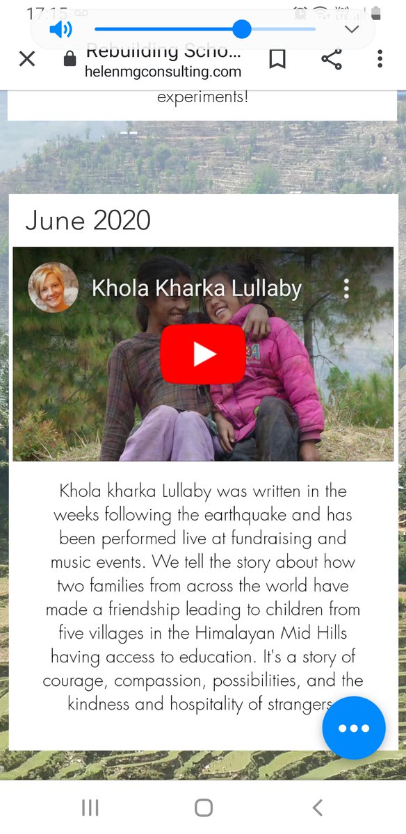 Helen_MaryG's tweet photo. An interesting term! Our Nepali school project is paused but all are well. Sharing a song I wrote in 2015 after the earthquakes. Big thanks to Stewart @millxnnials for putting my photos into the video! Enjoy! 
https://t.co/pXFAKaKPA9
https://t.co/0kiny6yL4u
@GreatSciShare https://t.co/bi4SoearkD