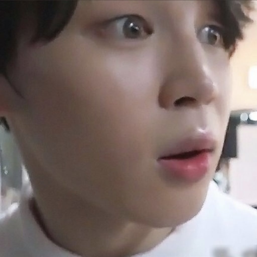 jimin's eyes went twinkle twinkle little star