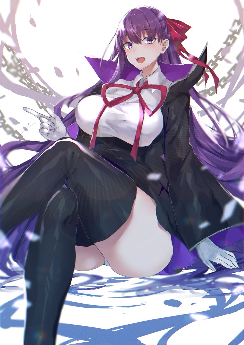 ビィビィ ,bb_(fate/extra) 「? rkgk 」|ゲロカス🌕のイラスト