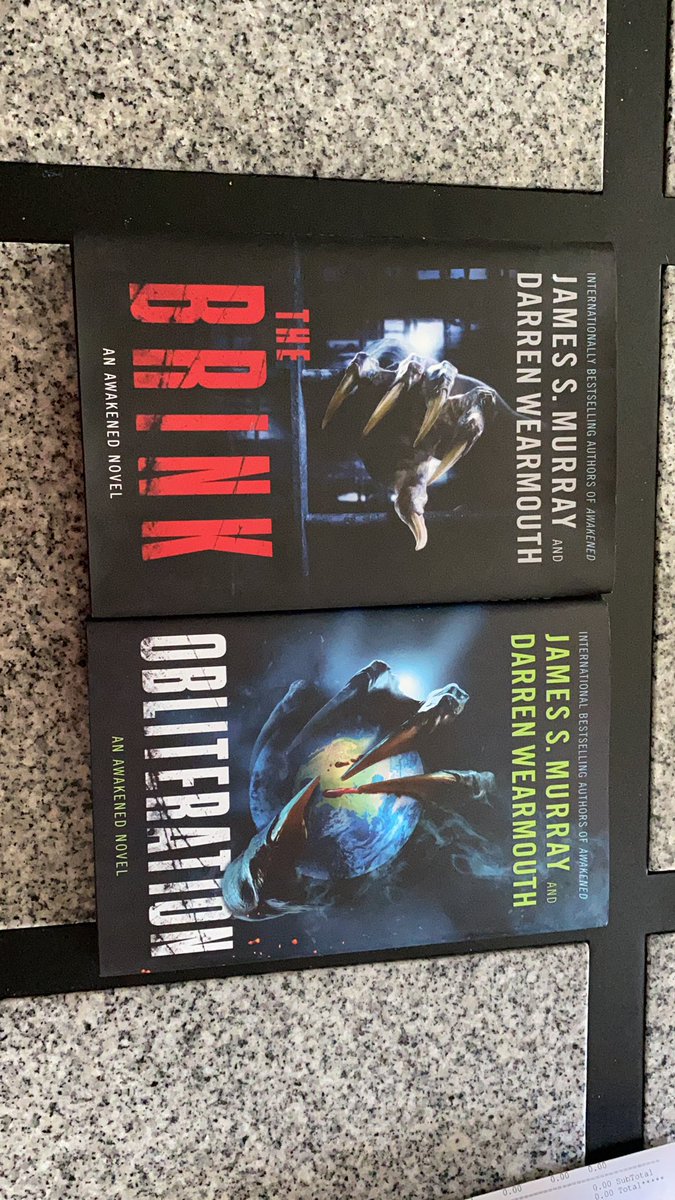 Shadow_9916's tweet photo. @jamessmurray 
Just got the new book, I did have the first book but with the new move it got lost and I was so upset and I believe that was signed also...is there a way to send the first book signed so I can complete this collection... https://t.co/ybWBHl32J3