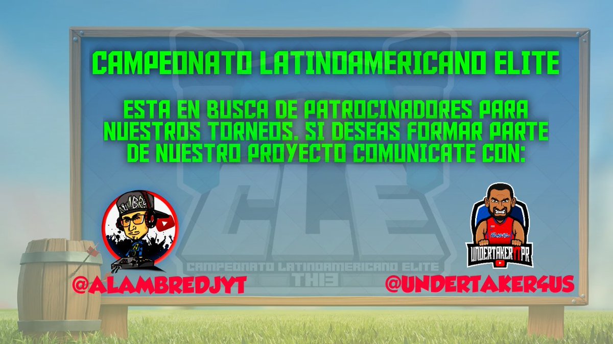 CLE_TORNEO's tweet photo. Ya vamos en ruta de planificación para nuestro proximo evento. Y estamos buscando patrocinadores que nos ayuden a solventar el proyecto. Si gustas ayudarnos en la miniatura esta la info de contacto para más detalles. Gracias por la atención prestada. https://t.co/zhR8OkI3CG