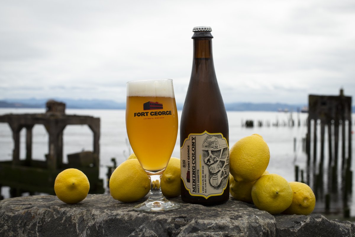FortGeorgeBeer's tweet photo. Mining Colony: a Grisette brewed with lemongrass & lemon peel. Available starting Saturday, July 18th at Fort George.
Look for bottles and draft at Sig Brewing in Tacoma, WA the following week. #Collaboration #Grisettes #WhenLifeGivesYouLemons https://t.co/lOc2iFSd7V