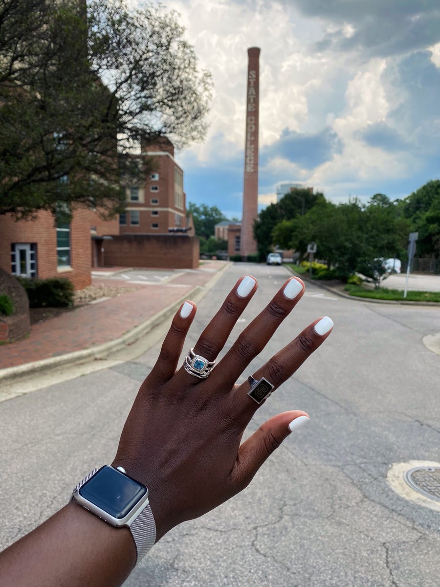 NCStateAlumni's tweet photo. Ringing in a new year with some new bling. 💍✨ Congrats to everyone who just got their #NCStateRing delivered!

📸: @NCStateCALS student Alexis Baldwin https://t.co/Zshyx6caDb