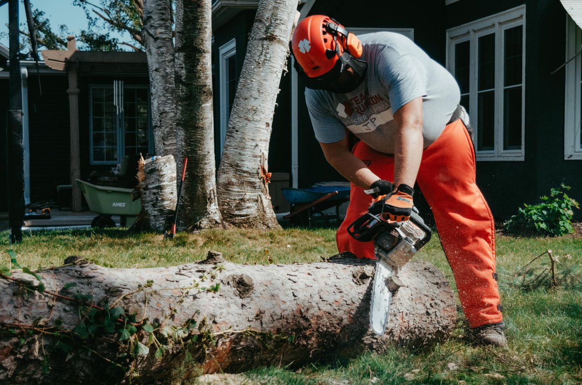 Greyshirts are on the ground and putting in work in Tama &amp; Marshalltown, IA to help residents recover from the #derecho wind storm that brought 112 MPH winds to Iowa. #BuiltToServe