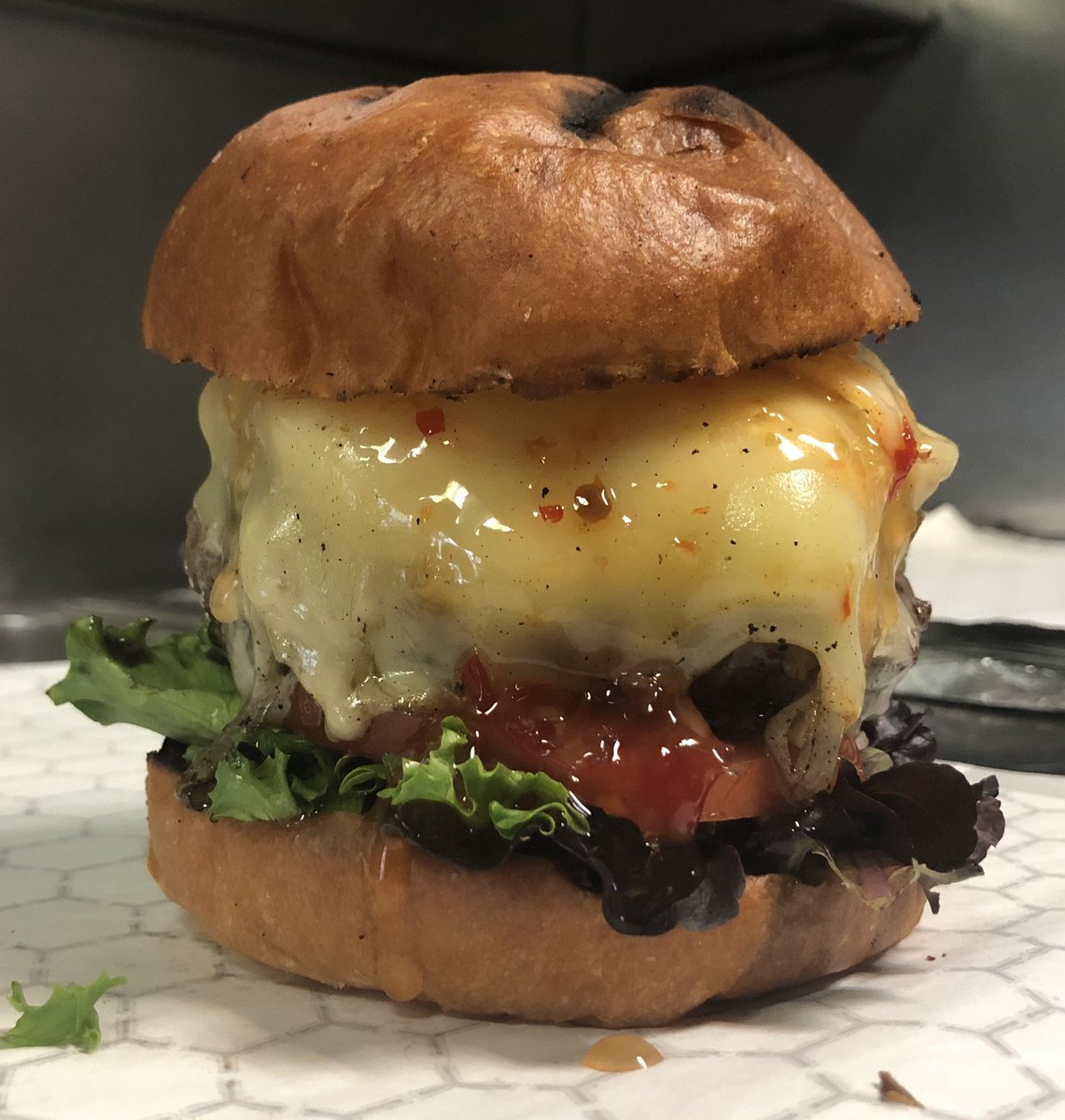 Get your burger fix today! North 3rd st. &amp; Bedford Ave! Delivery &amp; Pickup till 10pm 9172929226 #williamsburg