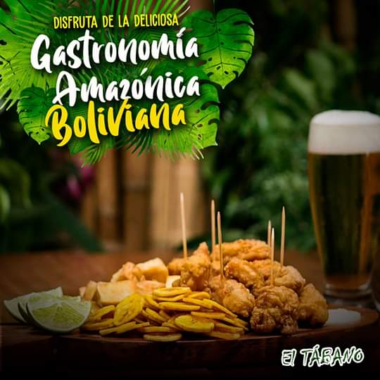 EltabanoPub's tweet photo. Carnes frescas de río y sabores intensos de frutos de la selva.
Un viaje de sabores hasta la Amazonía boliviana. #ElTábano #AmazonianFood
Pide el menú, hacé tu pedido o cualquier consulta a nuestro Whatsapp:
#Trinidad 67288099
#SantaCruz 67296991
#Cochabamba 78366449 https://t.co/cNG9p0E8Wc