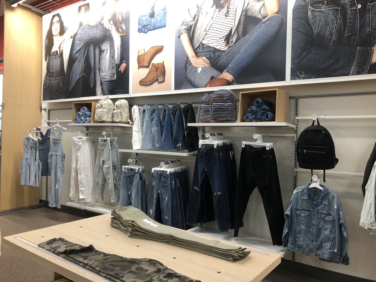 We are “jeanually” excited about our new Wild Fable wall!! This style team is on fire!! Super proud of our DBO, Vanessa for always elevating style standards. #BTS #style #denimfordays #2159 <a href="/ArynDavlin/">Aryn Davlin</a> <a href="/HeatherH613/">Heather Hearn</a> <a href="/amy_tgt/">Amy Nickoli</a> <a href="/melissakitts31/">Melissa Kitts</a> <a href="/GMells87/">Gregg Mello</a>