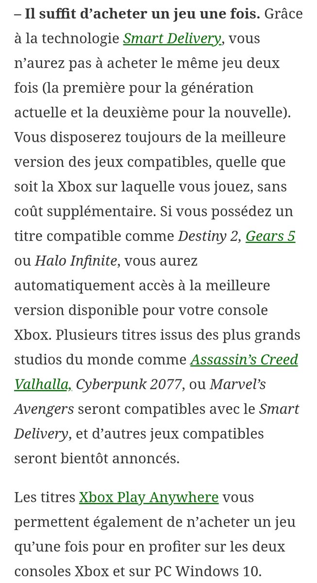 MandoTheRealOne's tweet photo. #XboxSmartDelivery acheté le jeu une fois et vous pourrez y jouer sur votre #Xboxone ou #XboxSeriesX  sans devoir le racheté. 😎 https://t.co/bMAAN6FpZT