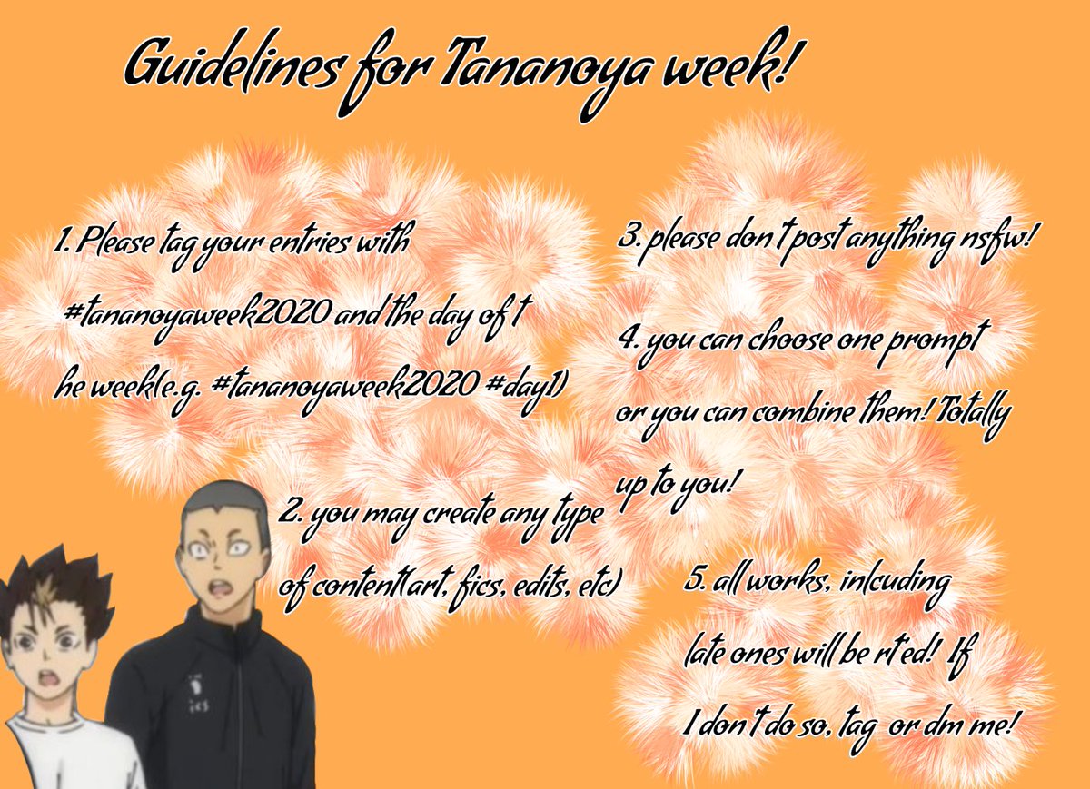 Tananoya Week 2020!! tweet media