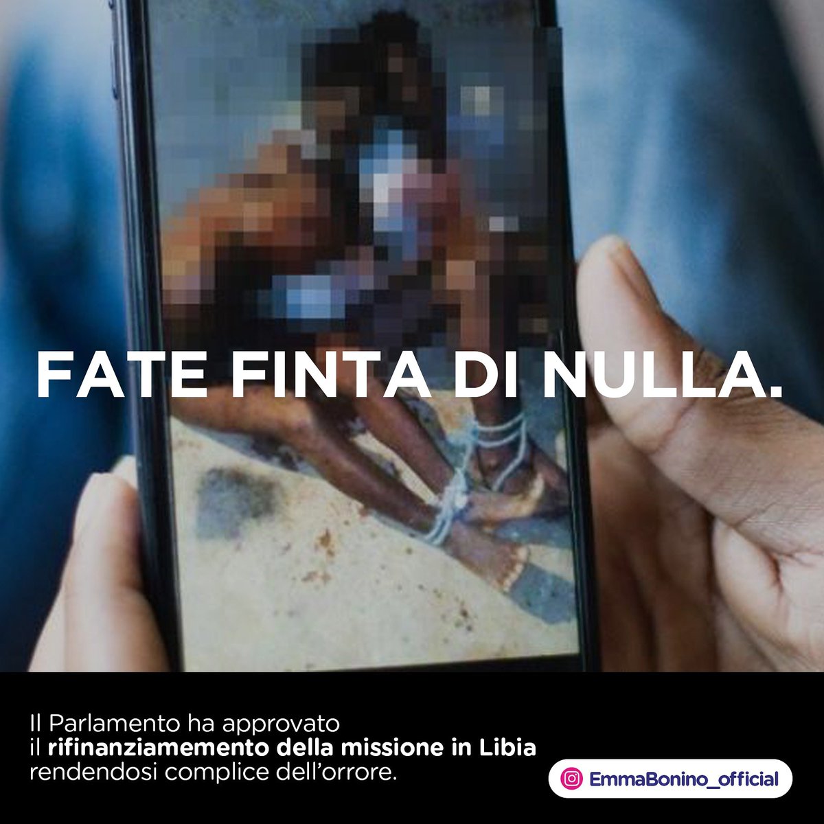 FATE FINTA DI NULLA

Restate in silenzio, non fate chiasso. Non fate notare a questo governo che ha appena rifinanziato la “guardia costiera libica” come se esistesse davvero una guardia costiera in Libia. Zitti, non fate rumore. #andratuttobene 
facebook.com/9005388225/pos…