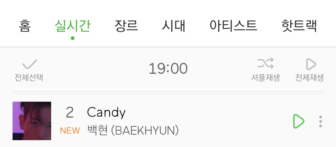 200525 baekhyun released his 2nd mini album delight with the title track Candy .Candy debuted #2 on Melon, #1 on bugs and and 5th in genie.