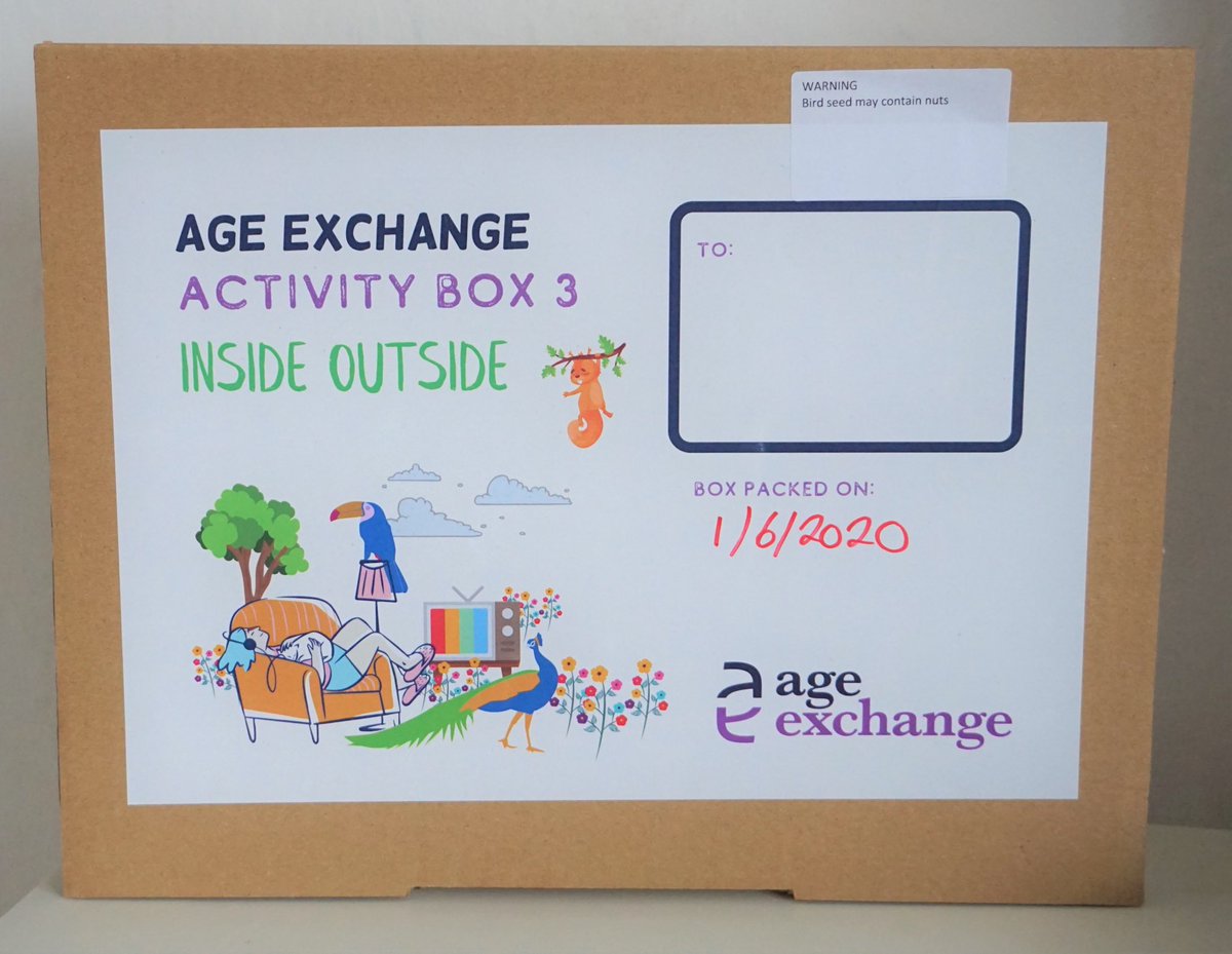 Age_Exchange's tweet photo. Are you a #carer for someone living with #dementia? Then why not purchase our reminiscence arts activity box and let our experts guide you https://t.co/sBkzkuFiL1 https://t.co/Omy0ea0Acm