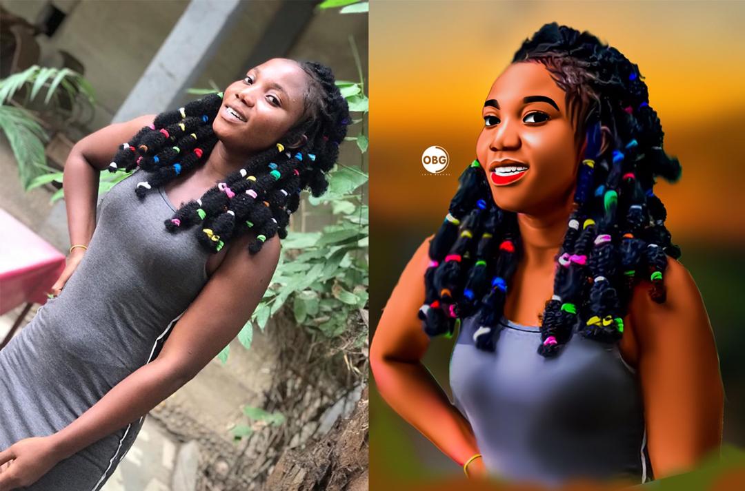 gyae_me's tweet photo. This is a work by my gee @Tek_miles1. First 20 peeps to retweet and follow him are going to get their 3D cartoon photo at 65% discount. Good luck! https://t.co/J8ZV31tA6a