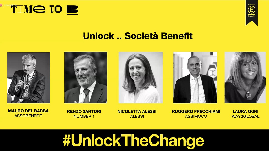 way2global's tweet photo. 🟡Riprendiamo con la sessione pomeridiana "#SocietàBenefit" moderata dalla nostra CEO @lauragori1: con la partecipazione di Mauro Del Barba,Renzo Sartori, Nicoletta Alessi e Ruggero Frecchiami scopriremo l'innovativo e benefico modello delle #BenefitCorporation.
#TimeToB💛#BCorp https://t.co/2AKTvPoWpY