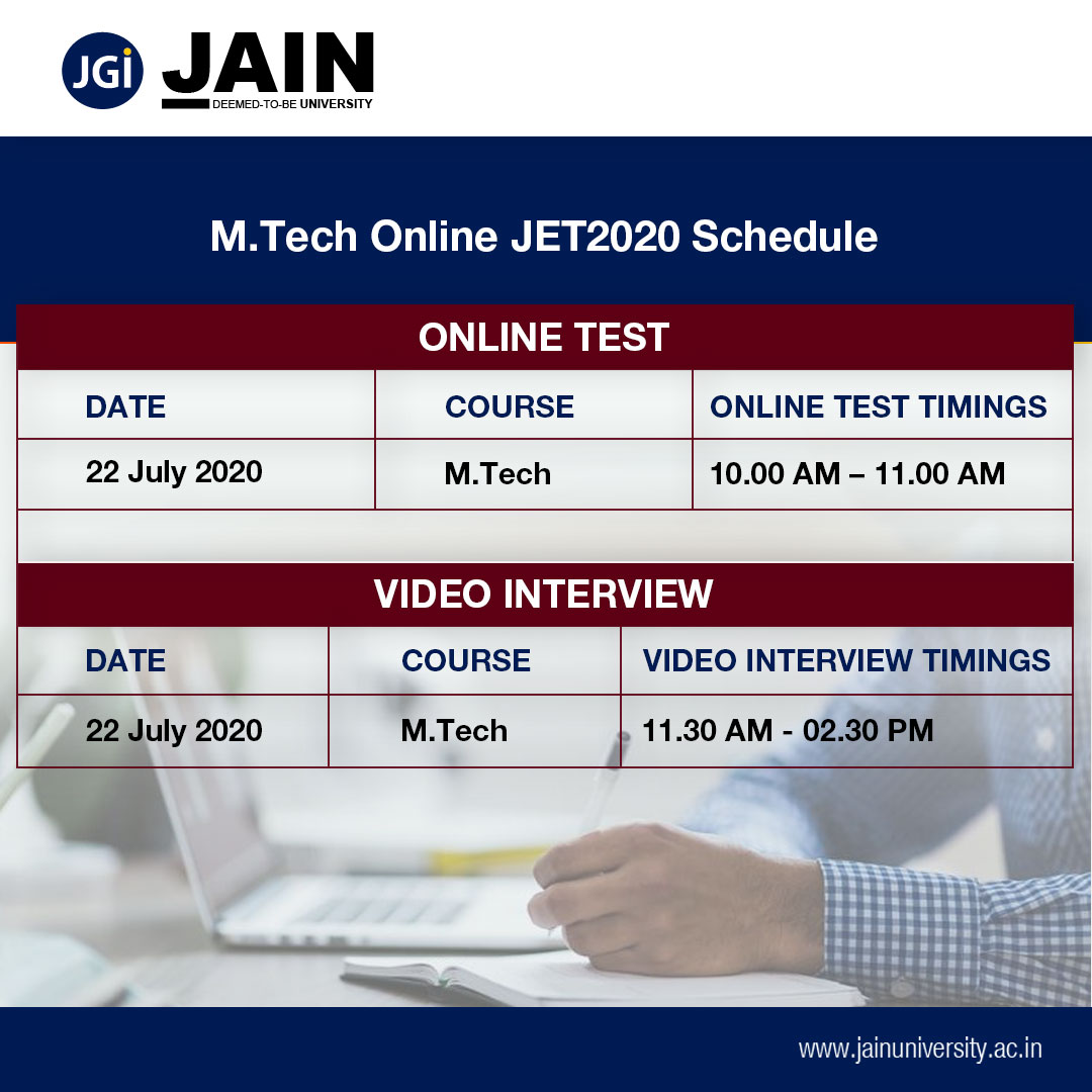 JainDeemedtbUnv's tweet photo. Amazing #opportunity for the aspiring students who have missed the chance to appear for the #JET2020 Exam last month for B.Des, M.Des, &amp; https://t.co/tD1fth23iT Programs. Gear up &amp; don’t miss the chance for #JAINENTRANCETEST this time.
👉https://t.co/WlHxROVBbL 
 
#InspireImpact https://t.co/advNVVq1tE