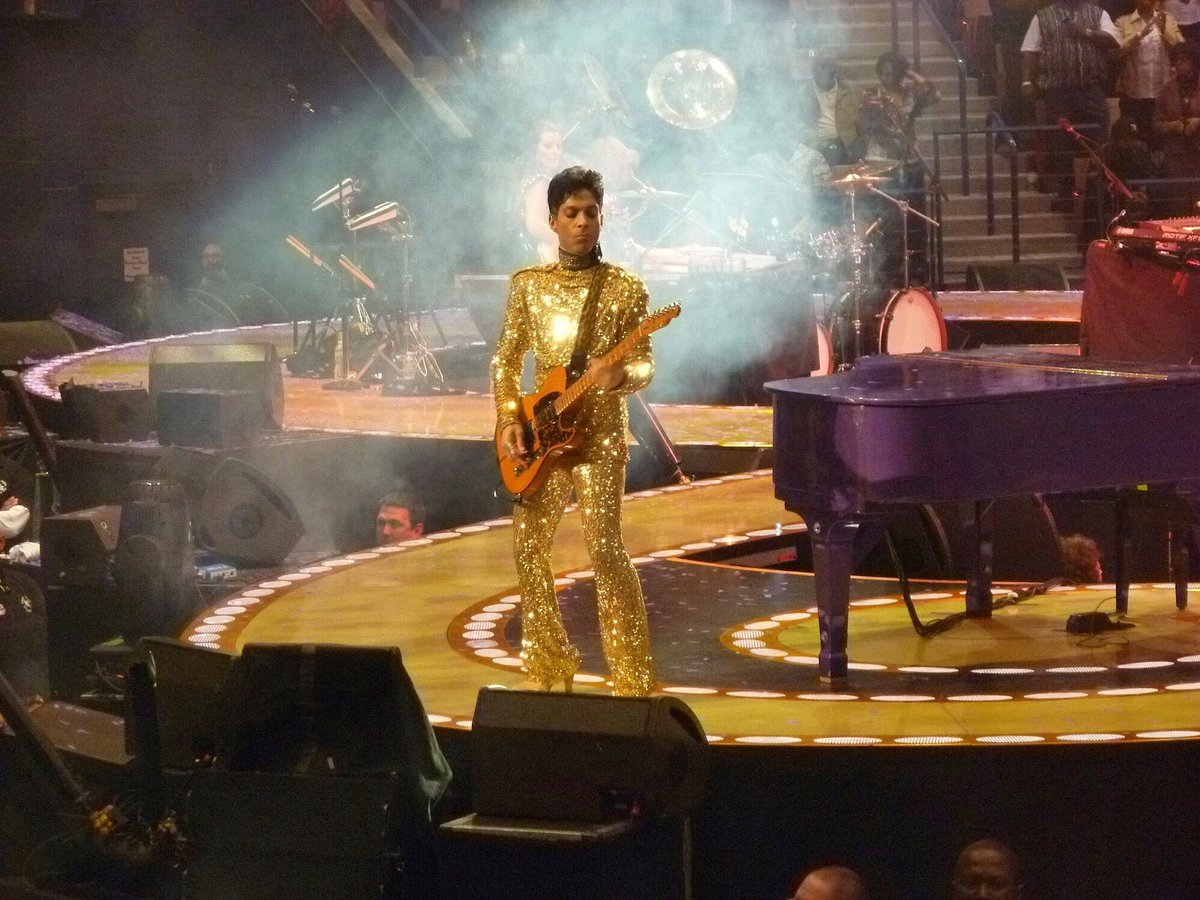 NChasColiseum's tweet photo. #TBT... we all went crazy in 2011 when the legendary @prince played one of the most anticipated concerts in Lowcountry history โก๏ธ The singer brought his "Welcome 2 America Live Tour" to a sold-out crowd at the #NChasColiseum ๐ #RIP https://t.co/WC2aF2krJL