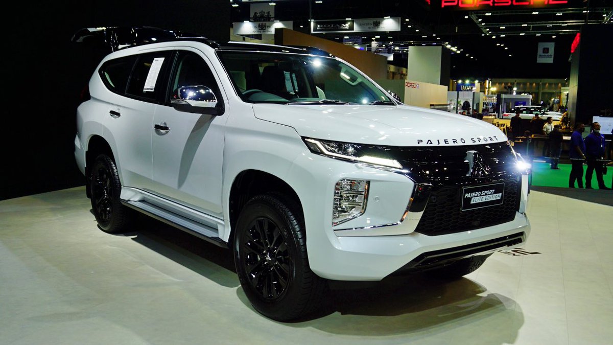 個性的な車を偏見で紹介するbot 三菱パジェロスポーツ エリートエディション タイのバンコクモーターショーにて マジかっこ良い 2 4ディーゼル 8at スーパーセレクト4wd 7人乗り 電動ブレーキ ブレーキホールドて神か デリカとの関係もあるから5人乗り