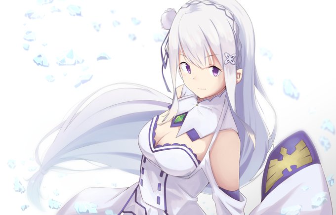 エミリア描いた🙌 