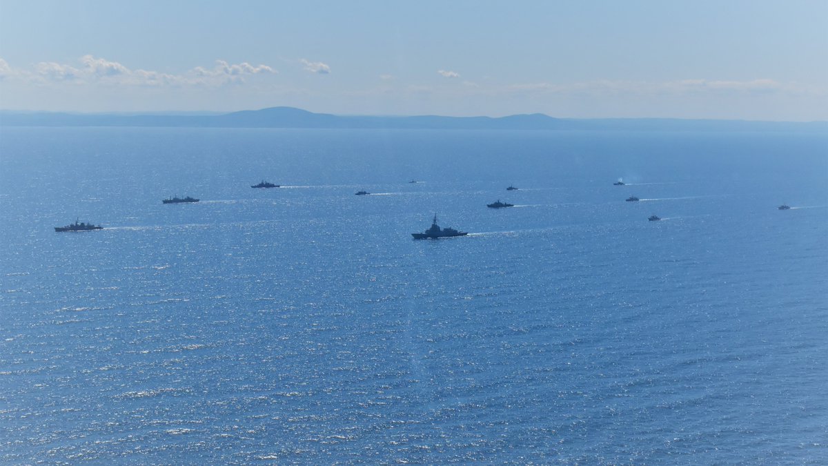 NATO_MARCOM's tweet photo. 🇧🇬 Bulgarian exercise Breeze has kicked off this week in the Black Sea, and we're participating with both our southern Standing @NATO Forces 🚢🌊 #WeAreNATO #StrongerTogether 

@COM_SNMCMG2 @COM_SNMG2 

📸 @BulgariaNATO https://t.co/K15qzUf37E