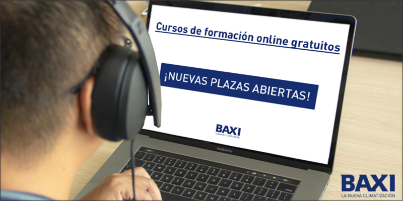 La compañía especializada en sistemas y servicios de climatización #Baxi continúa su formación online con nuevas plazas abiertas para realizar cursos online de forma gratuita sobre diferentes temáticas relacionadas con la #climatización. baxi.es/area-profesion…