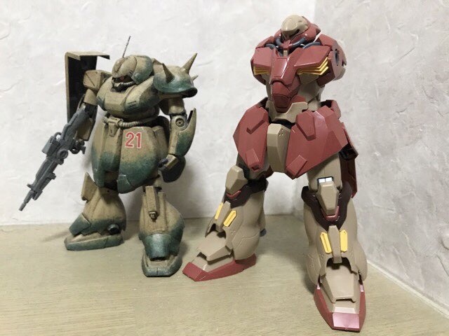 N R I メッサー組んでみました 今日はここまでで 既に近藤版msの風格がありますね T Co Ukedudhmai Twitter