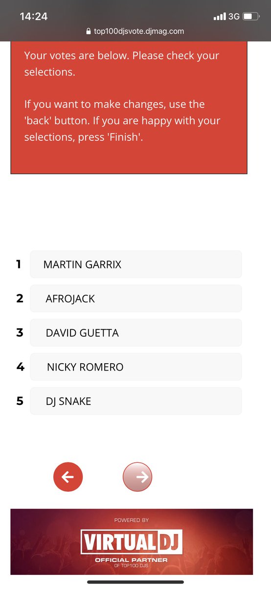 nmd973's tweet photo. @MartinGarrix @afrojack @davidguetta @nickyromero @djsnake #DJMagTop100 @DJmag https://t.co/hq6xjWdvRQ