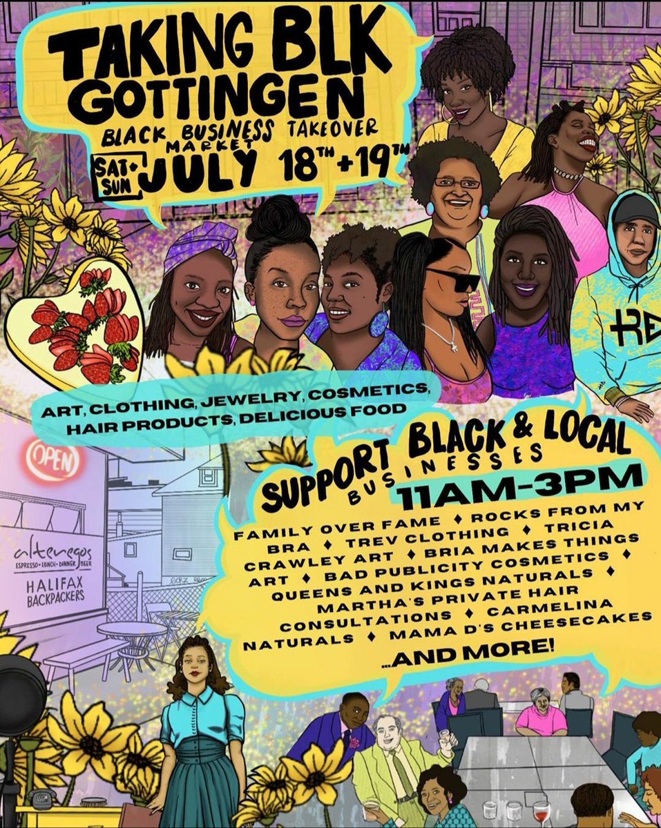 This weekend on Gottingen street. Open city is being taken over by local black entrepreneurs. 

Don't miss out!