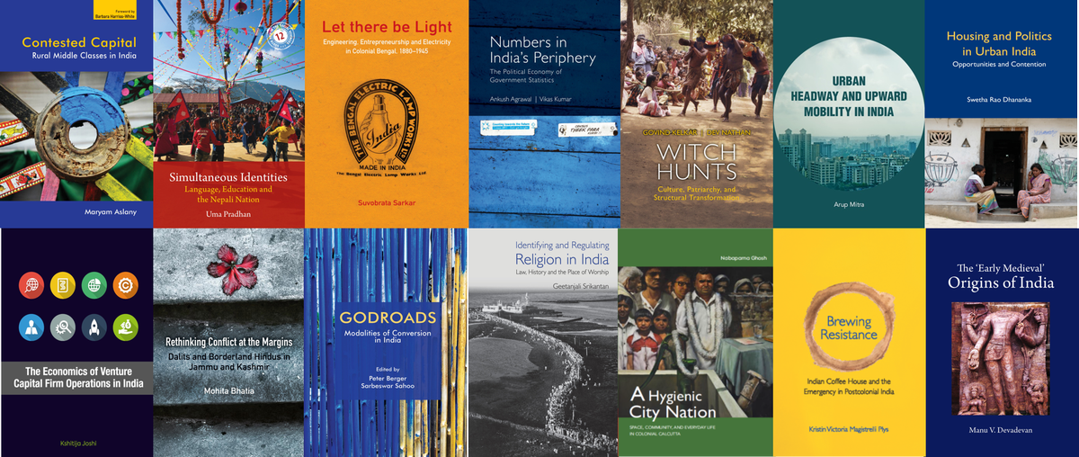 Hot off the press! 

@cambridgeindia's June and July release

#SouthAsiaStudies #SouthAsiaintheSocialSciences #ReligioninIndia #Democracy #IndianEmergency #PoliticalEconomy #SouthAsianHistory #NepalStudies #GovernmentAndPolitics #identity #conflict 

Also on @CambridgeCore