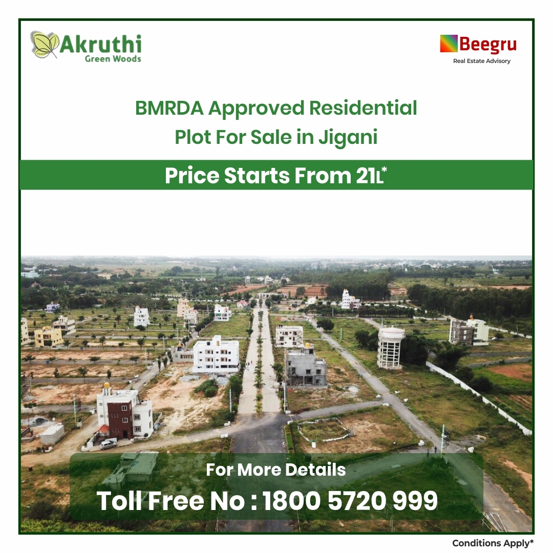beegrurealty's tweet photo. BSR Akruthi Greenwoods:
- Residential Layout
- Medium Budget plots starting at INR 21L
- BMRDA approved
For more details Call Beegru on 1800 5720 999.
#property #plotsforsale #lockdownsales #plotsforsaleinbangalore #Bangalore #jigani #realtor #plots #Realestate #Beegru https://t.co/uyYFzGZzE1