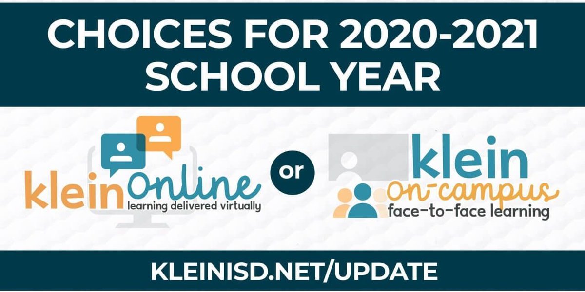 BrandonBaker31's tweet image. Good morning Bearkat families. Thank you for taking the time to register your student(s) for Klein Online or Klein On-Campus. Let us know if we can help you!

buff.ly/2B9LPVS