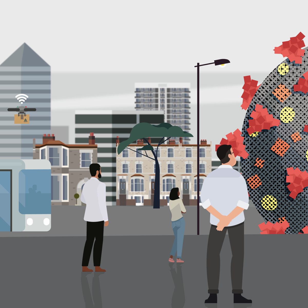 CPCatapult's tweet photo. Read our full #PostPandemic Innovation Brief on how #innovation in #mobility, #decisionmaking, #builtenvironment, #wellbeing, #publicspace and #criticalinfrastructure can define a greener recovery: https://t.co/lLeog6U7Ua https://t.co/siuWK7uz8e