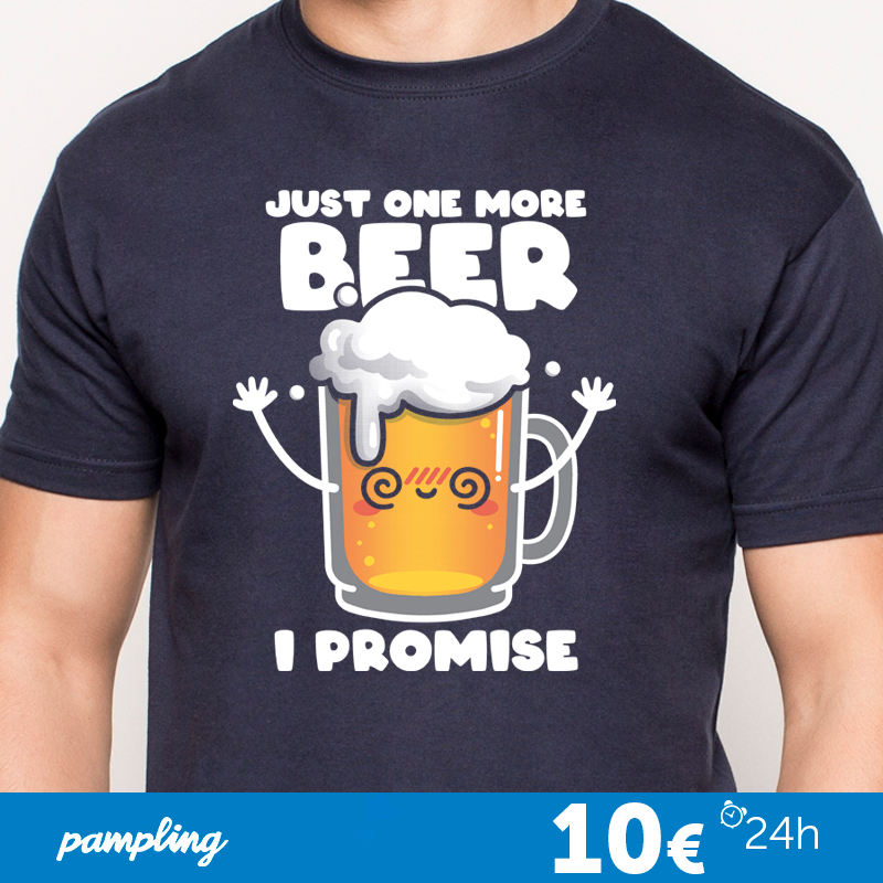 PamplingNews's tweet photo. Haz RT y síguenos para participar en el sorteo de una de las 3 camisetas semanales que regalamos.
🆕 One More Beer ¡solo 10€ durante 24H!
Consíguela ya 👉 https://t.co/v3e7ZfijnR
Diseñada por NemiMakeit
🚚 ENVÍO SOLO 2'5€ https://t.co/0Orv7N9Jek