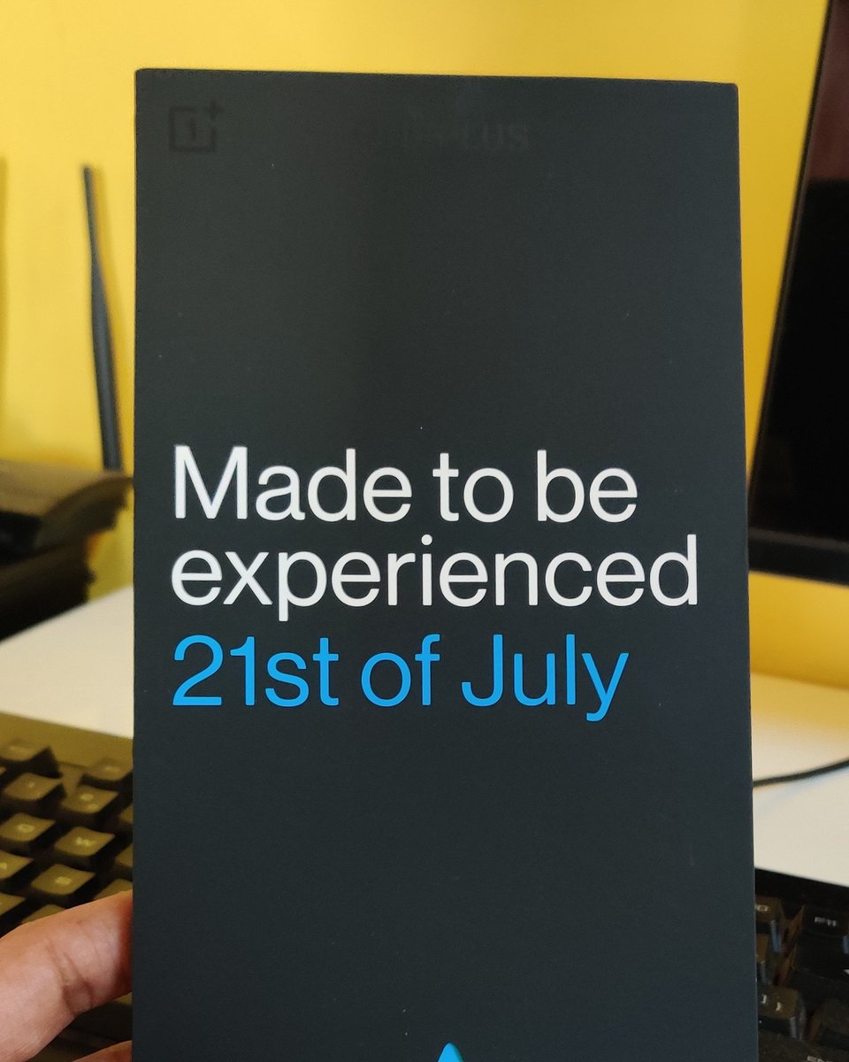 YDTechsYouTube's tweet photo. OnePlus Nord AR Launch Invite 
#OnePlus #oneplusnord #oneplusindia https://t.co/YOnF4fBXLN
