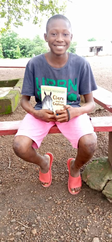 EducAidSL's tweet photo. Thanks Tim for contacting #MichaelMorpurgo &amp; encouraging friends to record MM audios for our kids. They love MM ☺️ 🇸🇱 📚 📻 #TeamEducAid #WeLoveReading #KeepSierraLeoneanStudentsLearning #EducAidAlwaysClimbing #EducAidAlwaysLearning #EducAidAlwaysTeaching https://t.co/dQEPHIBIpB