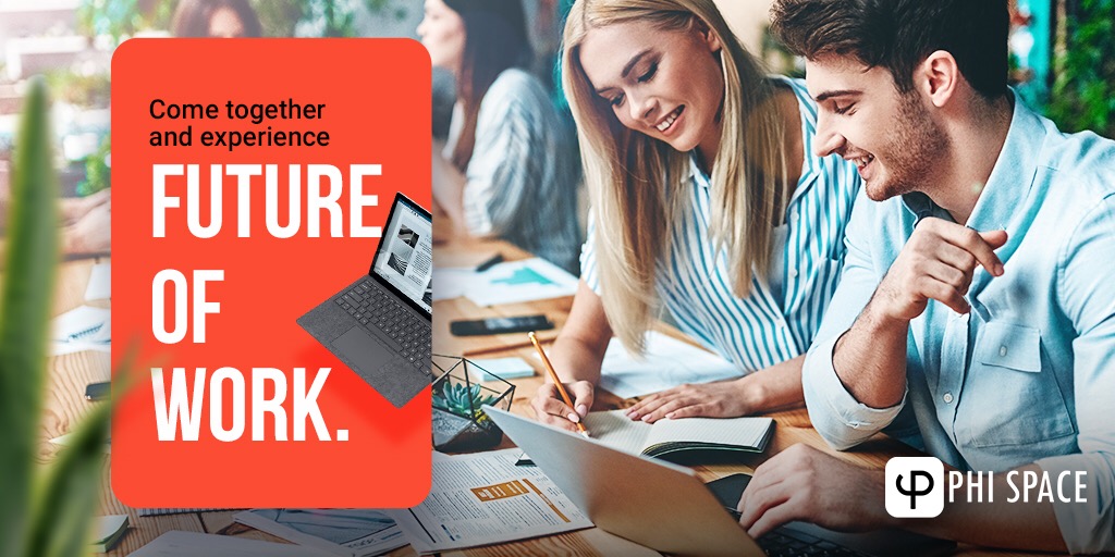 phi_space's tweet photo. Distinctively designed and one of a kind, PHI Space is the perfect space for the office park community!

#phispace #hyderabad #workspacesolutions #postcovid #collaboration #workspacedesign #officeparkindia #employeewellness https://t.co/qnY4KCGnSP