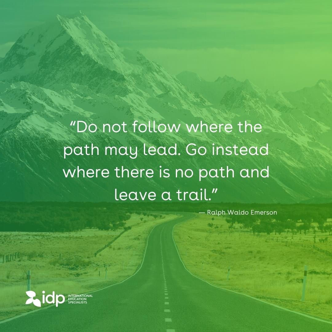 IdpNepal's tweet photo. “Do not follow where the path may lead. Go instead where there is no path and leave a trail.” ― Ralph Waldo Emerson
#IDPQuotes https://t.co/hhHPuIsb1u