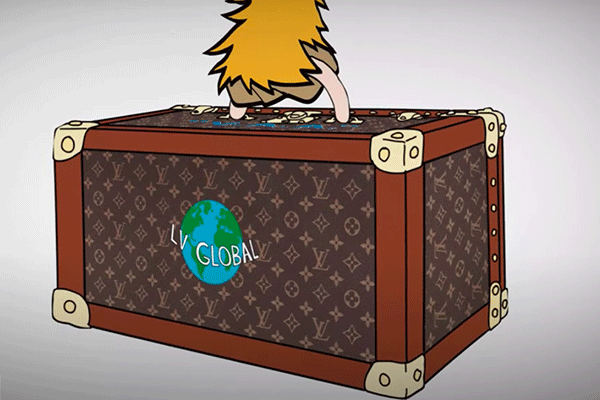 Ces jours-ci la #FashionWeek parisienne se tient dans un format digital et laisse place à de nouvelles initiatives créatives ! C'est le cas par exemple de Louis Vuitton qui célèbre sa collection Homme SS2021 sous forme d'une saga en mode cartoon ! bit.ly/3h68jWU