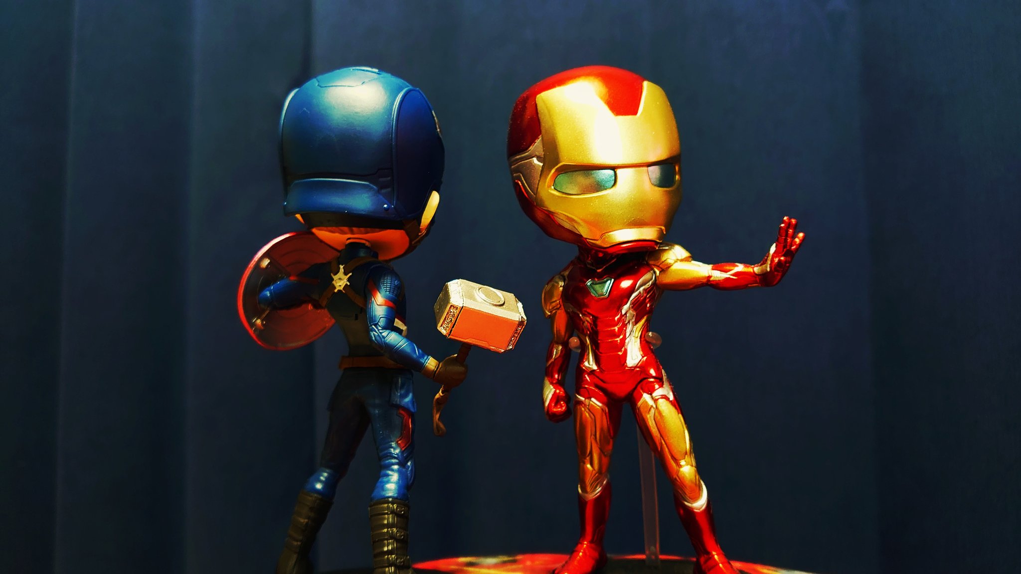 BANPRESTO - Qposket フィギュア アイアンマン BANPRESTO MARVEL Q posket IRON MAN 通常カラー アイアンマン