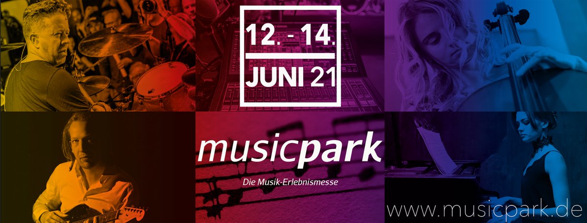 New date for musicpark! The music experience fair is permanently moving to June and will take place parallel to the Bach Festival Leipzig - with an adapted sequence of days from Saturday to Monday from 12 to 14 June 2021. Further information: musicpark.de/press-releases…