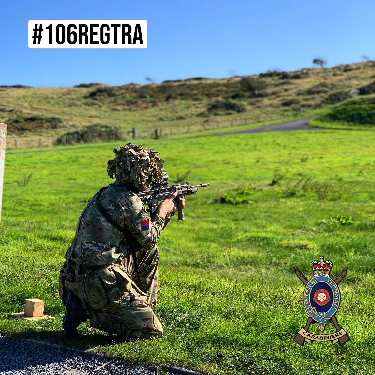 #TBT to one of our Bty members on the ranges whilst on ACT (Annual continuous training)  in Tenby last year.   

#106RegtRA #7AirDefenceGroup #RoyalArtillery #OneRegiment #RA #RHA #Gunners #BritishArmyReserve #ArmyConfidence