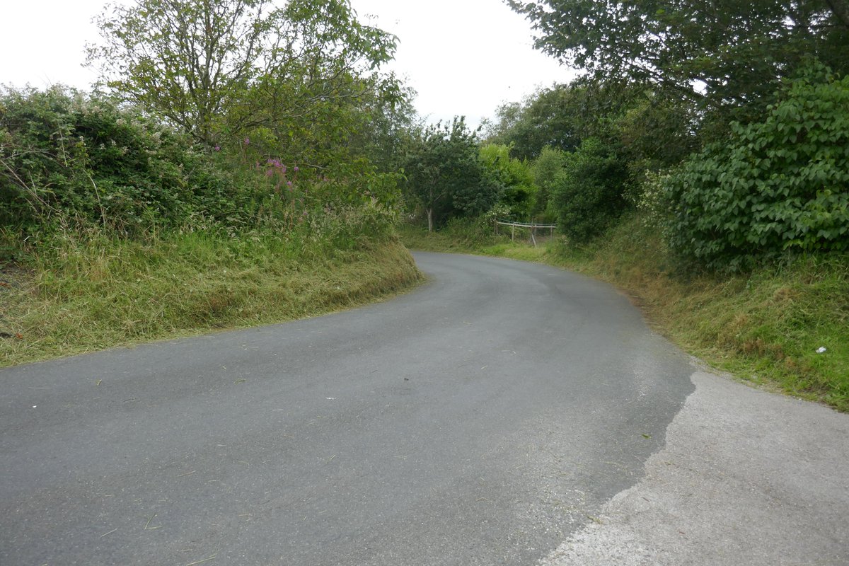TheLengthsman's tweet photo. Lots of thanks and waves from drivers for improving their line of sight at this dangerous bend in #Beckside 
Even got a 👍 from the #Milkman who lives there 😊 https://t.co/zIVAdySOXO