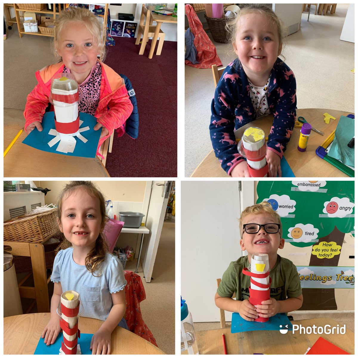 holycrosssthel1's tweet image. EYFS have made their own lighthouses💕 #EYFS #TheLighthouseKeeper’sLunch