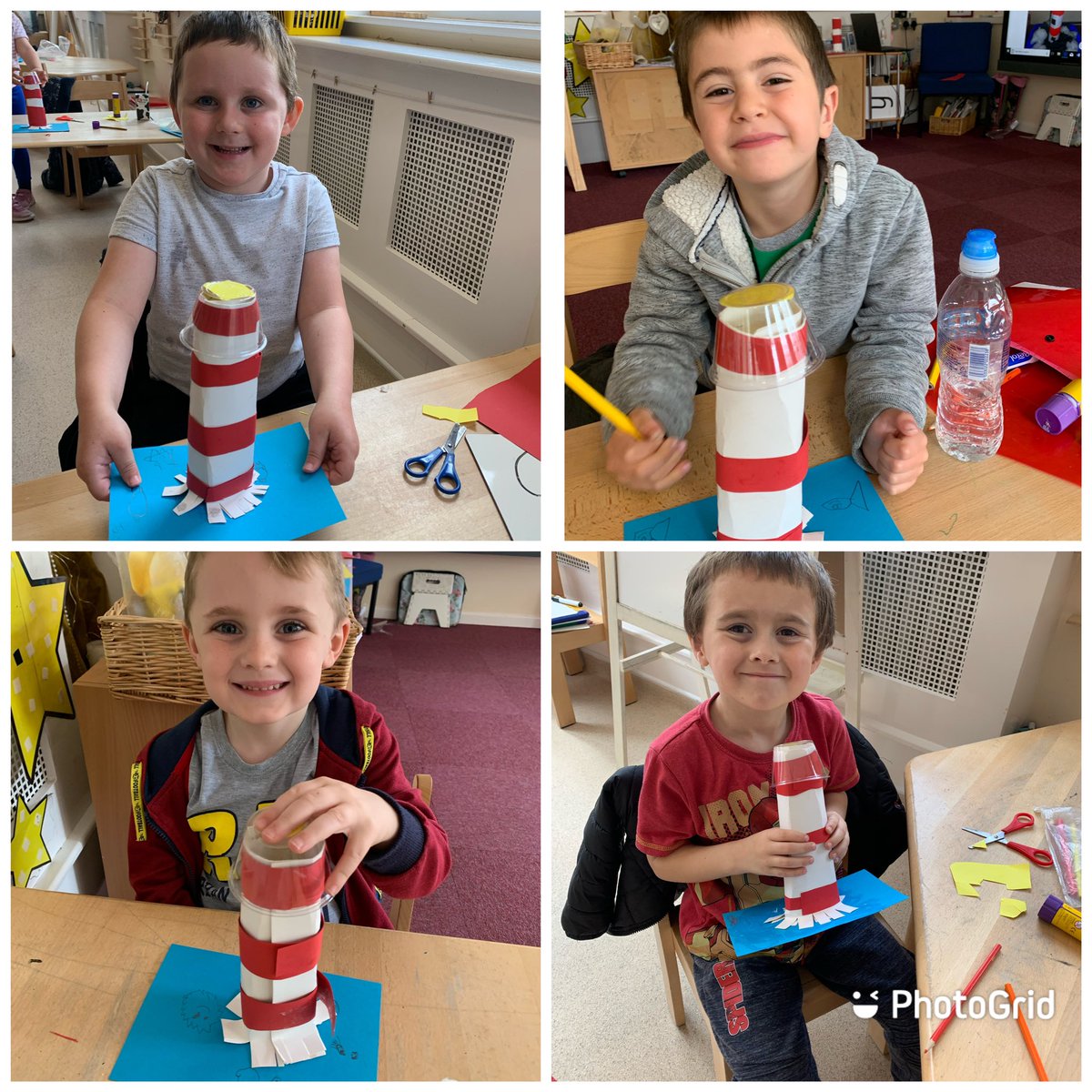 holycrosssthel1's tweet image. EYFS have made their own lighthouses💕 #EYFS #TheLighthouseKeeper’sLunch