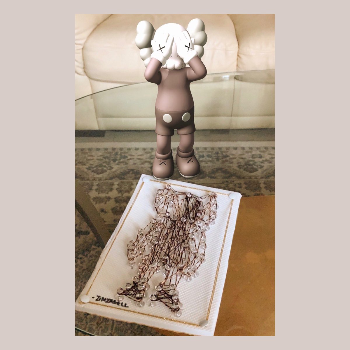 MasterClassNYC_'s tweet photo. Just BeKAWS. ๐ฅ https://t.co/rMa86lZxCD #StringzWithAZ https://t.co/ykMHUqoaPE